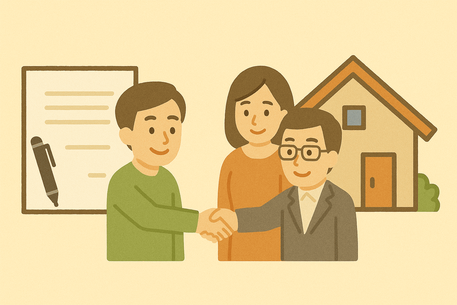 知人や親戚に家を売っても大丈夫？契約・税金・登記で失敗しないための注意点